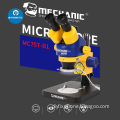 Mechanic 7X-45X Industrial Trinocular Zoom Stereo Microscope with HD Camera